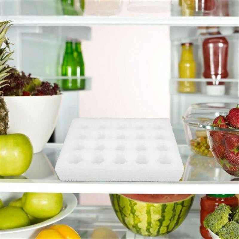 6pcs Egg Tray Thickened Shock Resistance White 10Pcs - 实物图