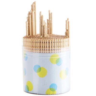 Disposable Wood Toothpick Restaurants Toothpicks Decorative