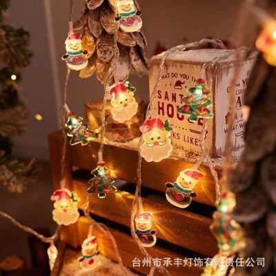 LED Christmas light strings festive painting decorative ligh
