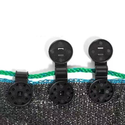 50pcs Awning Plastic Clips Outdoor Shade Cloth Net Clip Camp
