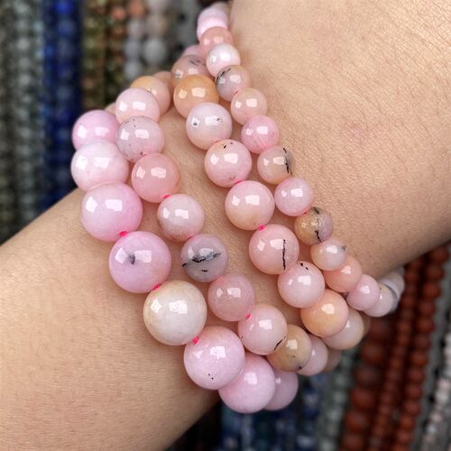er Eye Moonstone Round Beads for Jewelry Making Diy Bracelet
