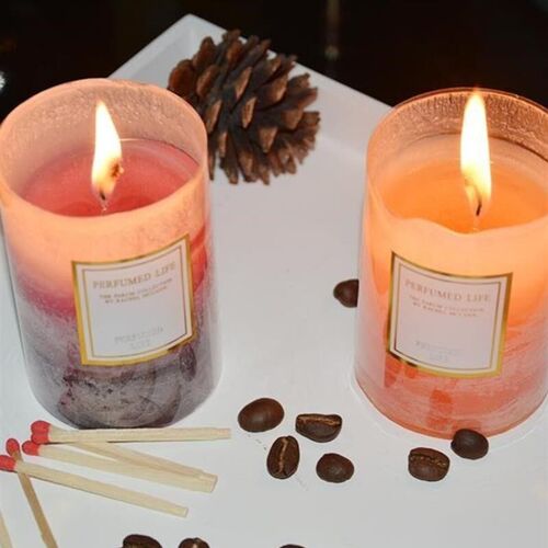 Essential Oil Scented Candles Smoked Incense FragranXce Slee
