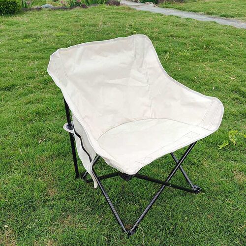 Outdoor Folding Chair Camping Chair Portable Moon Chair Fish