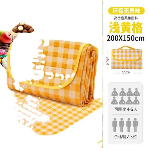 Picnic cloth mat waterproof tide thick outdoor野餐布垫防水