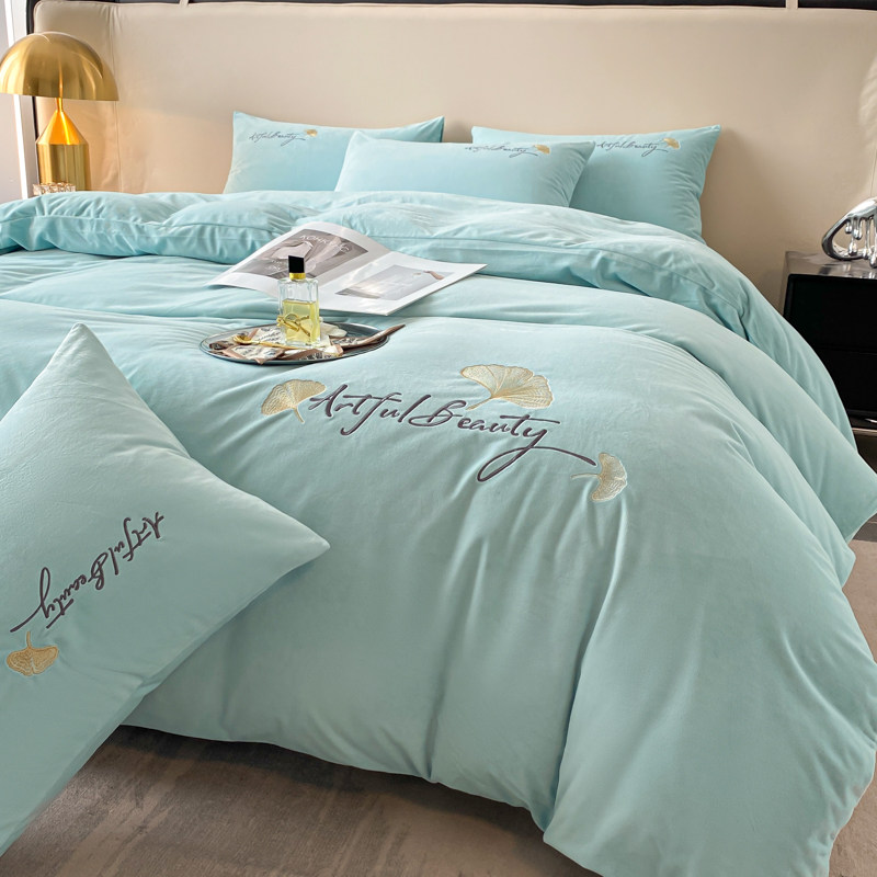 加厚防静电面四件被珊瑚绒牀单款被罩法兰绒冬季牀品,床上用品,隔脏床品,淘宝优惠券,粉丝福利购,淘宝优惠卷