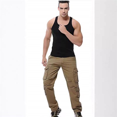 Mens straight leg workwear pants batch