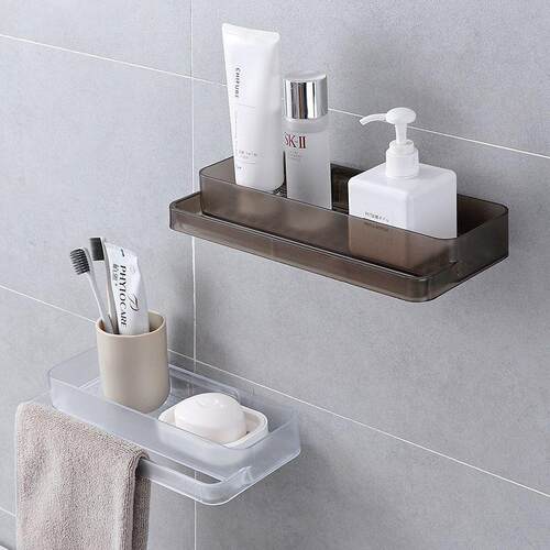 bathroom wall shelving toilet gargle table wall rack hanger