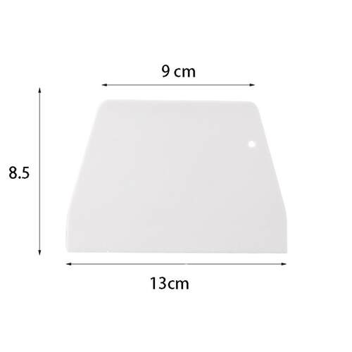 1/2 Pcs Useful Curved Cream Spatula DIY Pastry Cutters Fonda