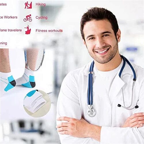 Foot Compression Socks For Men Women Plantar Fasciitis Heel