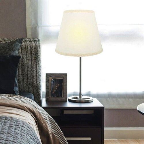 Nightstand Black Wall Sconce Decorative Fabric Lamp Shade