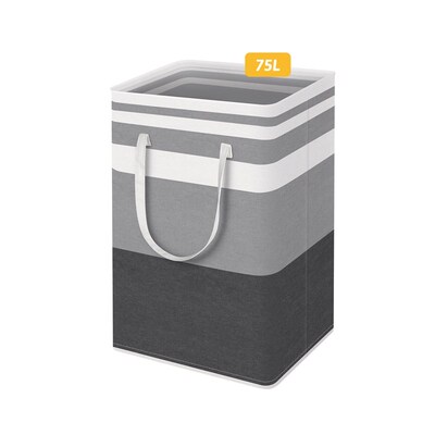 75L laundry basket Waterproof foldable large laundry baskets