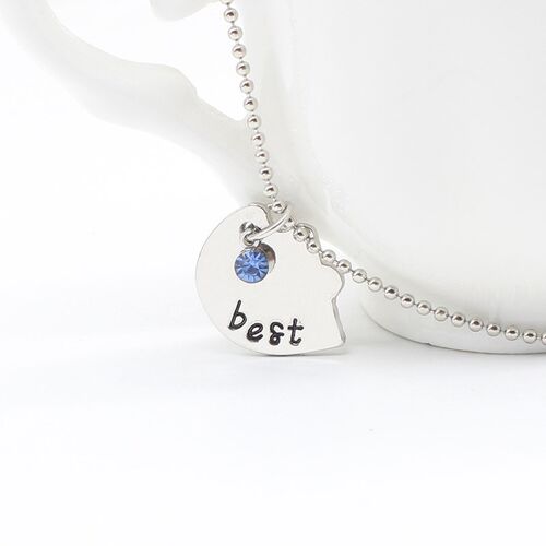 Korean Fashionable Women Necklac Chain 3 Piece Set Best Frie