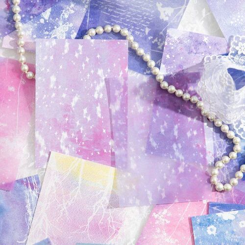24 sheet Color blending Scrapbook Vintage Materials Paper Co