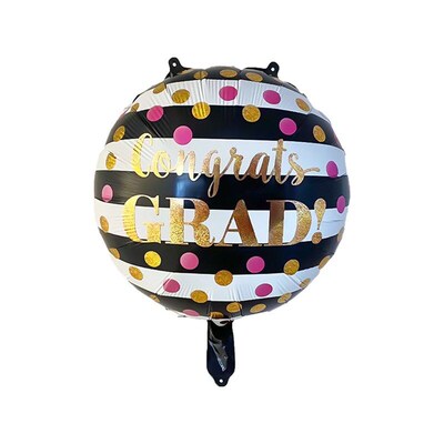 18 Inch Alpaca Doctor GRAD Graduation Cap Aluminum Film Ball