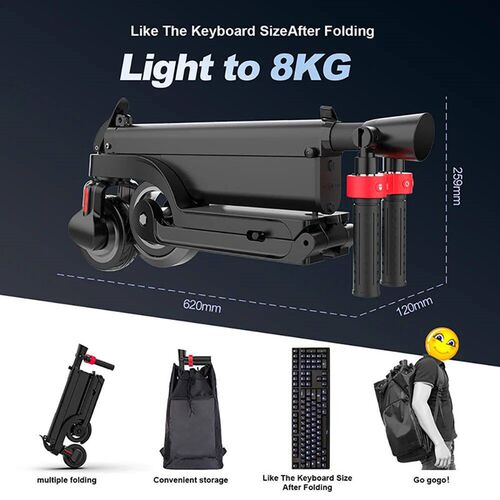 HX X6 EScooter Adult 350W 7.5AH 36V 25KM/H Foldable Electric