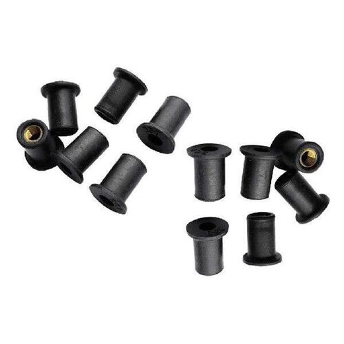 12x Kayak Motorcycle Rubber Fairing Well Nuts Wind Wellnut