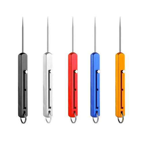 Portable EDC Retractable Toothpick High Srength Titanium All