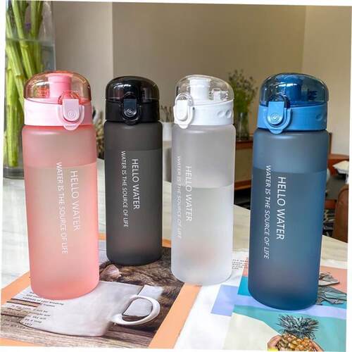 780ml Portable Clear Water Bottle Bpa Free Plastic Tea Coffe