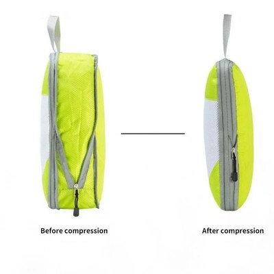 4 Pcs/set Compression Packing Cubes Travel Storage Bag Suitc