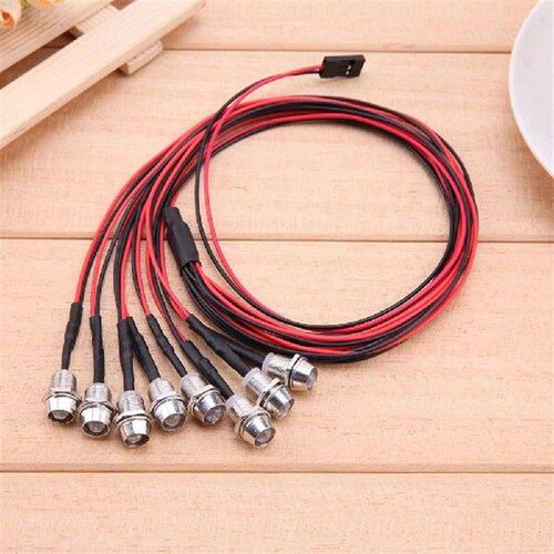 8 LED Headlamp Tail-light Set RC Car Parts for TRAXXAS HSP