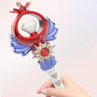 Luminous Projection Toys LED Night Light Magic Wand With Mus