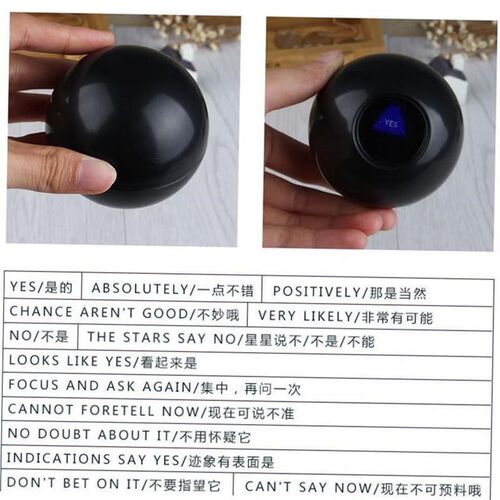 Magic 8 Ball Kids Toy, Retro Themed Novelty Fortune Teller