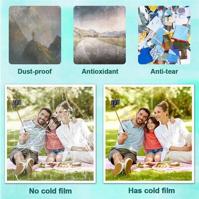 50 Sheets Adhesive Cold Lamination Film Plastic Hot Stamping