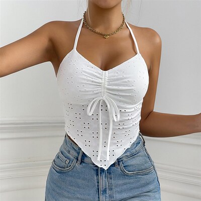 Xingqing y2k Off Shoulder Top Women Fairy Grunge Clothes Sum