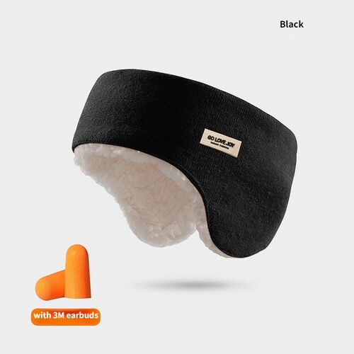 Woman Ear Cover Warmer Earplugs Fur Winter Soundproof Ear Mu