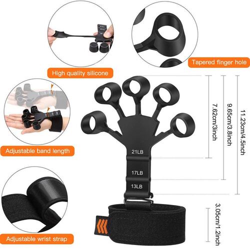 Finger Gripper Finger Exerciser Guitar Finger Exerciser 6 Re