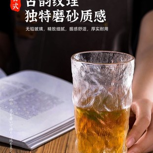 Handmade Hammered Whiskey Glass Heat-Resistant Juice Cup