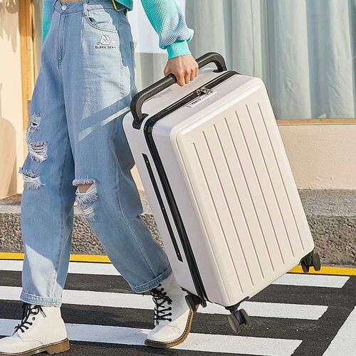 Wide pull rod suitcase female 24 inch large capacity univers