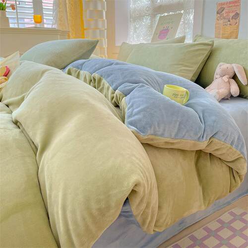 Quilt Bedsheet Sheets Bed Set Bedding Cover Bedcovers Duvet