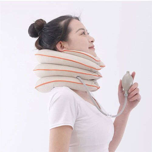 Medical Cervical Neck Traction Inflatable Neck Stretcher Bra