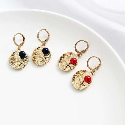 New summer vacation leisure beach style pearl starfish earri
