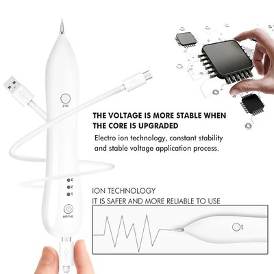 PAKISS Rechargeable USB Plasma Pen Dark Stain Pigment Tattoo