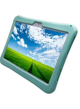 适用佐学j88学习机寸硅胶壳10.1通用小恐龙卡通保护壳支架