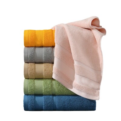 Cotton Face hand Towel thick square scarf towels 毛巾