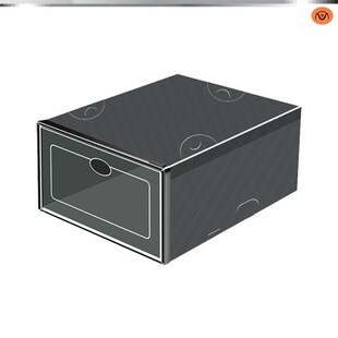 Transparent shoe box plastic shoe rack type shoe cabinet鞋架