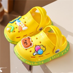 Kids Slippers For Boys Girls Cartoon Shoes Summer Toddler Fl