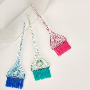 Professional Hair Dye Brush Plastic Crystal Hair Coloring