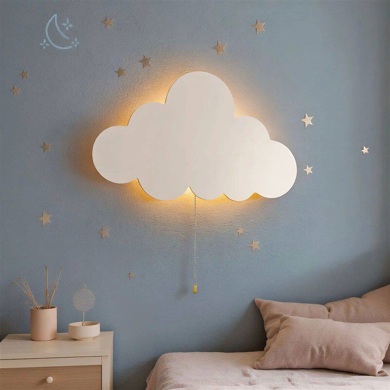 Cloud Light - Floating Cloud Wall Lamps for Nursery & Kids