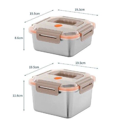 Fresh-keeping Box With Carrying Handle Multifunctional