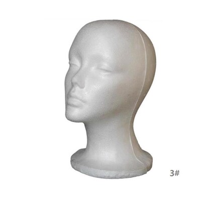 female styrofoam mannequin manikin head model foam wig hai
