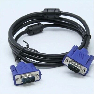 1.5M VGA To VGA Cable 15 Pin Male To Male Extension