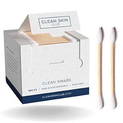 Clean Skin Club Clean Swabs  6 Pack Total 3000 Count  O