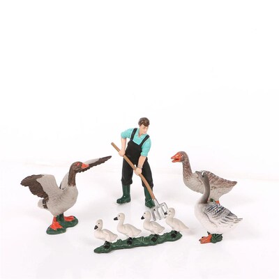 Action & Toy Figures Simulation Farm Animal Farmer Staff Fee