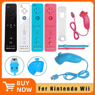 Built-in Motion Plus Wireless Gamepad Controller For Nintend