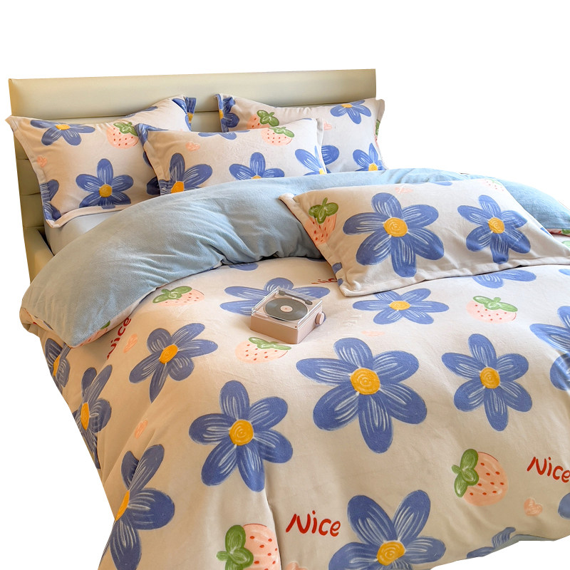 冬季被单件200x230加厚法兰珊瑚绒毛儿童学生被罩1x200,床上用品,被套,淘宝优惠券,粉丝福利购,淘宝优惠卷