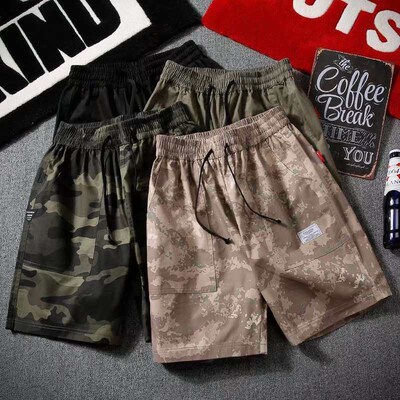 Summer orts Mens Multi-Pocket Workwear Pants teny Bran Ins